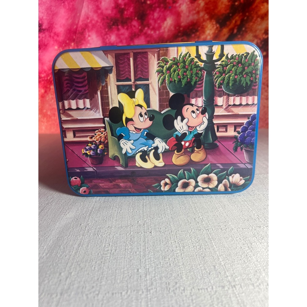 Vintage Disney World Taffy Tin Hudson-Scott Mickey Snow White Goofy Carlisle UK